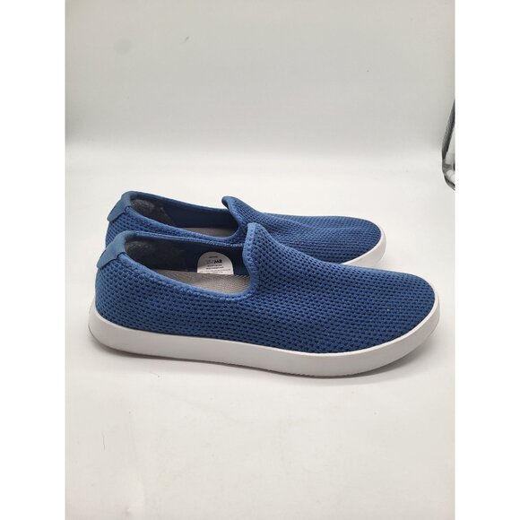 Allbirds Men's SZ 8 Tree Lounger Slip On Everyday Shoes Blue Mesh Lightweight - Picture 4 of 9